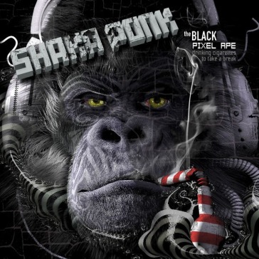 Black pixel ape