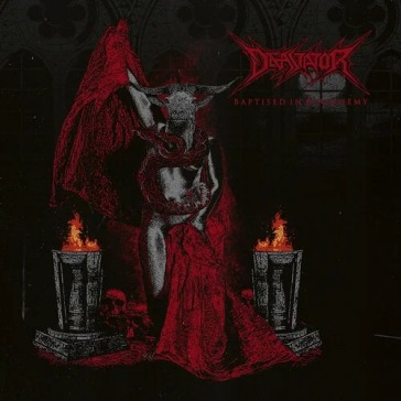 Baptised in blasphemy - transparent red