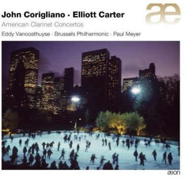 Corigliano-carter: clarinet concertos