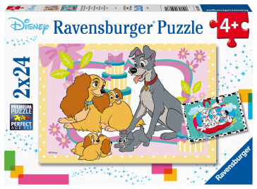 Puzzle 2 X 24 Pz I Cuccioli Preferiti Della Disney