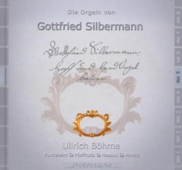 Die orgeln von gottfried silbermann vol