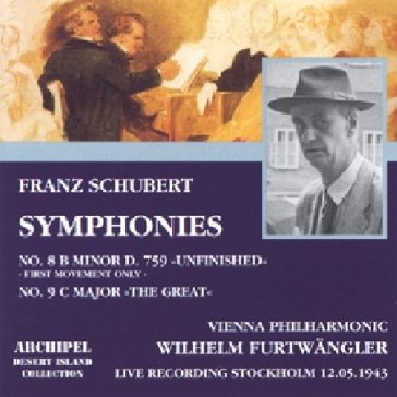 Symphonies dirige furtwangler