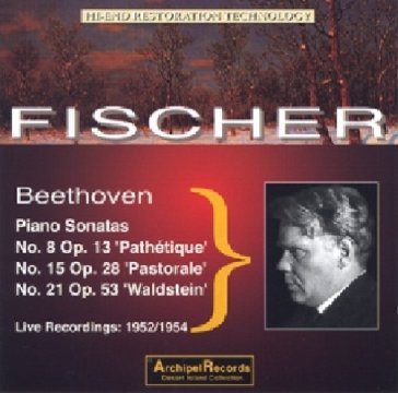 Klaviersonaten no. 8,15, 21, fischer