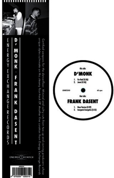 D'monk x frank dasent
