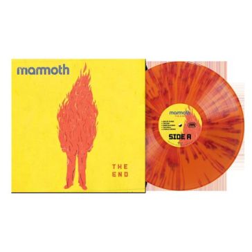 The end (orange with red splatter color
