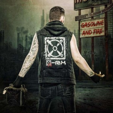 Gasoline and fire