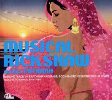 Musical rickshaw with Pathaan