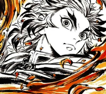 Anime `kimetsu no yaiba` mugen train ori