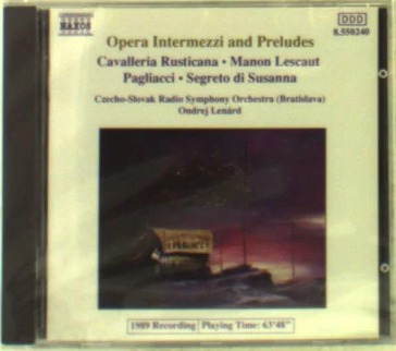 Opera intermezzi and preludes