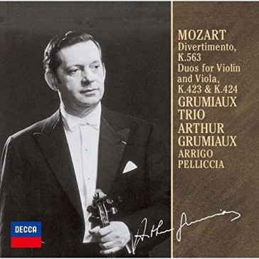 Mozart: divertimento k.563. duos k.423.