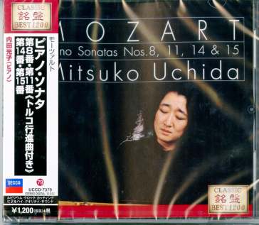 Mozart: piano sonatas nos. 8. 11. 14 & 1