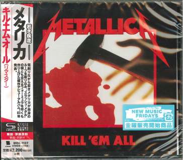 Kill'em all (remaster) (shm-cd/2016 rema