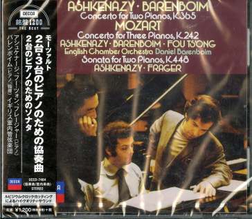 Mozart: concerto for two pianos. for thr