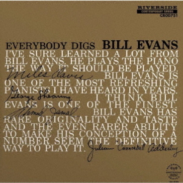 Everybody digs bill evans(mono mix/japan