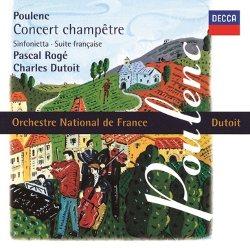 Poulenc: concert champetre suite francai