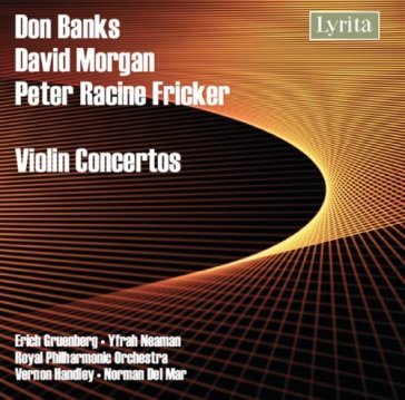 Banks, morgan, fricker: violin concertos