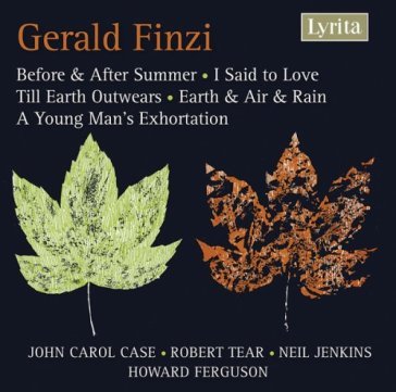 Finzi: before after summer, i said to