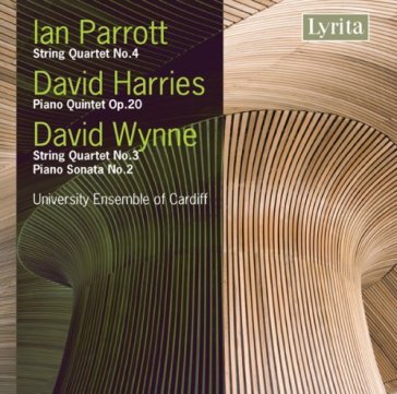 Parrott: string quartet, harries: piano