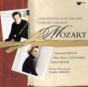 Mozart concerto for flute & harp, clarin