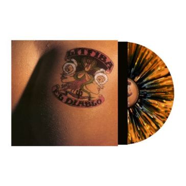 El diablo vinile splatter nero e giallo