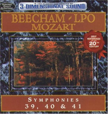 Mozart - symphony no. 39/40/41