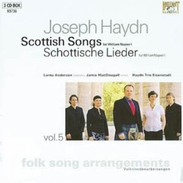 Scottish songs for william napier i