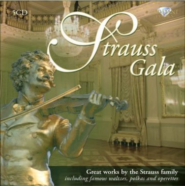 Great works by the strauss family-5cd