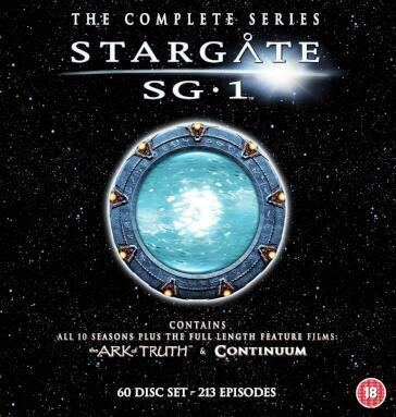 Stargate Sg1 - Season 1-10 / Ark Of Truth / Continuum (60 Dvd)