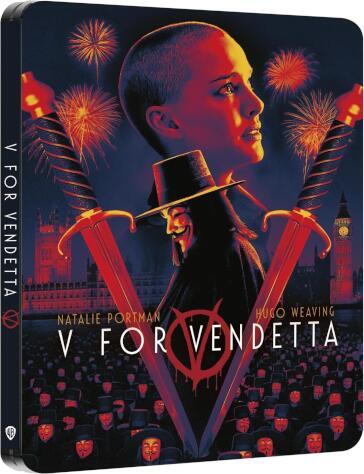 V For Vendetta Limited Edition Steelbook 4K Ultra Hd + Blu-Ray [Edizione: Regno Unito]