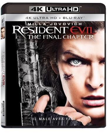 Resident Evil: The Final Chapter (4K Ultra Hd+Blu-Ray)