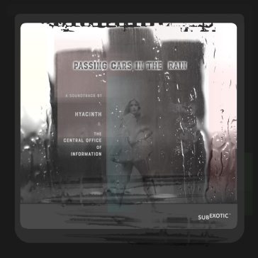 Passing cars in the rain