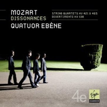 Dissonances. quartetti k421, k465 , dive
