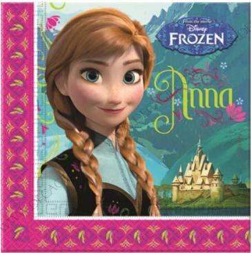 Frozen - Set 20 Tovaglioli Di Carta