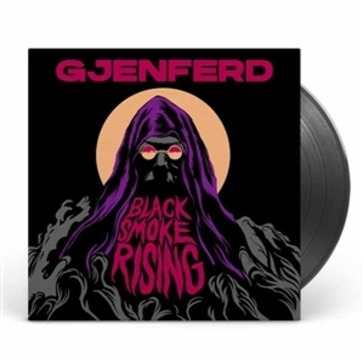 Black smoke rising