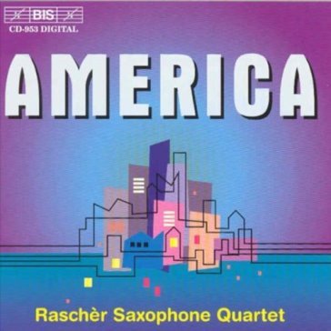 America. music for saxophone quart.