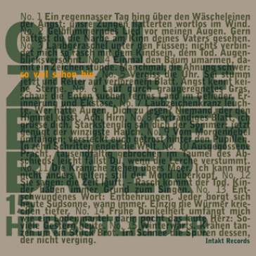 So viel schon hin  15 herbstlieder