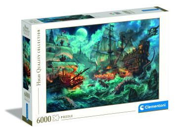 Pirates Battle PUZZLES 6000 PEZZI