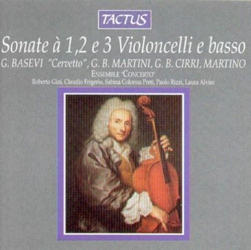 Sonate a 1, 2, 3 violoncelli e basso