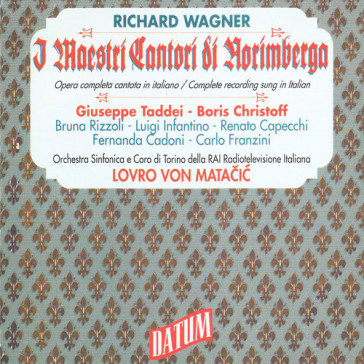 Maestri cantori di norimberga (1868)
