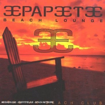 Papeete beach lounge