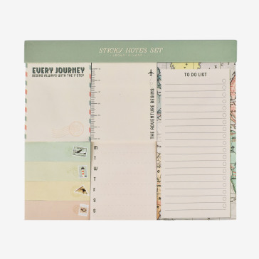 Sticky Note Set - Map