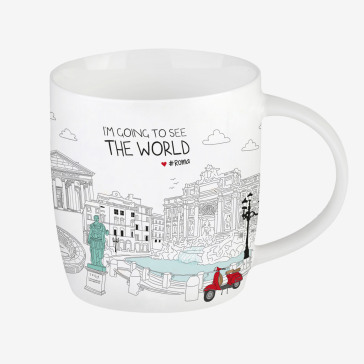 Buongiorno Mug - Aphorism - Roma