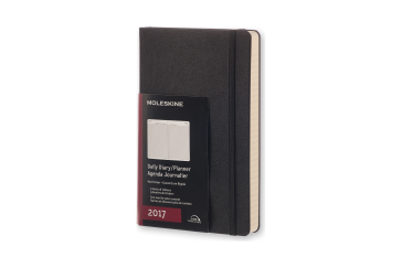 Moleskine 12M Planner Daily Large Black Hard Cover