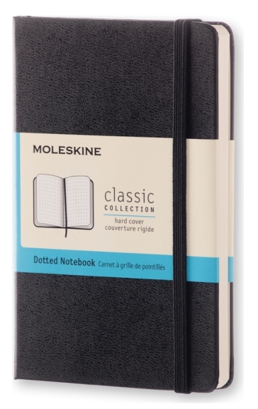 Notebook Pk Dot Blk Hard