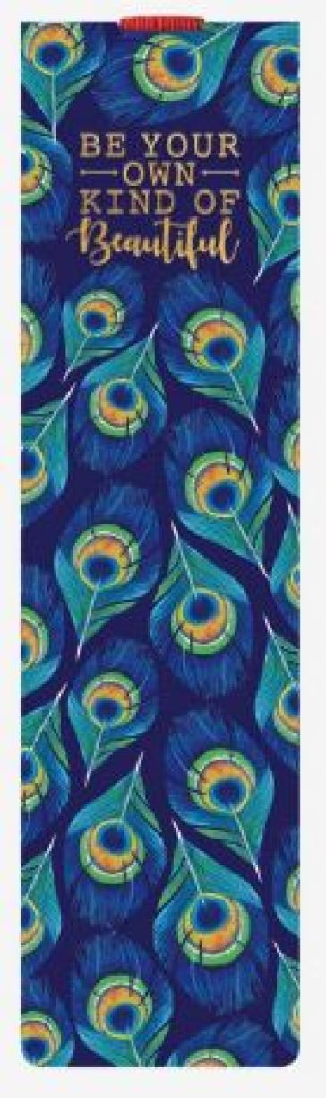 Segnalibro con elastico - Peacock
