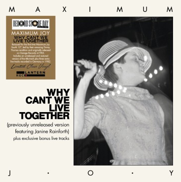 Why can t we live together (clear vinyl