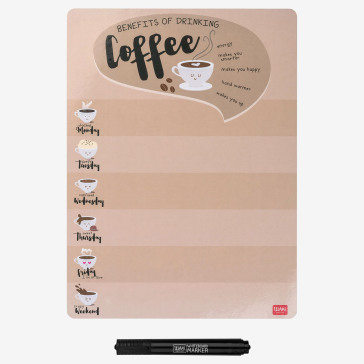 Something To Remember Magnet Board - Coffee