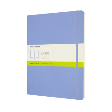 Notebook Xl Pla Soft Hydrangea Blue
