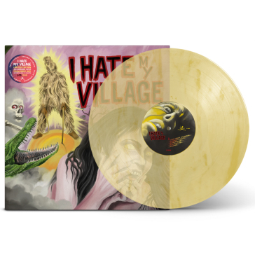 I hate my village (vinyl yellow marble n