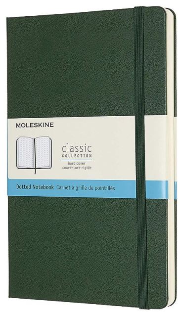Notebook Lg Dot Myrtle Green Hard